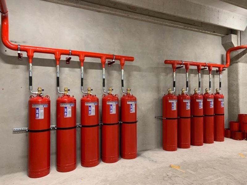 FM 200 Gazlı Söndürme Sistemleri