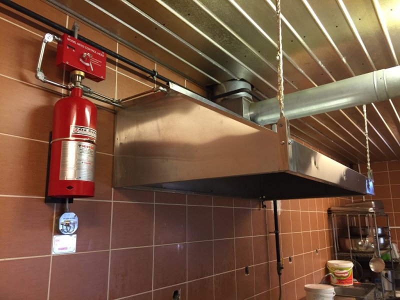 Davlumbaz Söndürme Sistemleri