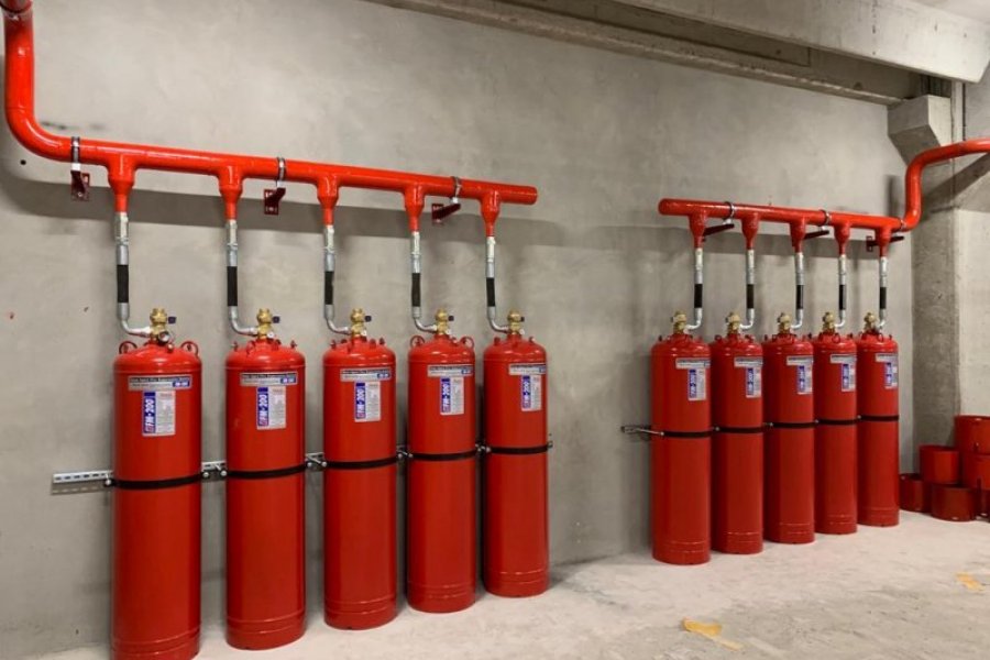 FM 200 Gazlı Söndürme Sistemleri